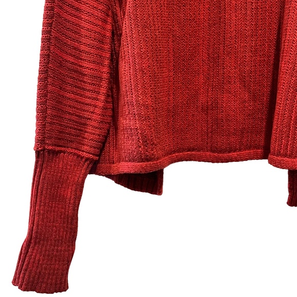 COPY - Calvin Klein Juniors Red Fit & Flare Cotton Knit Open Front Cardigan Swe… - Picture 11 of 12